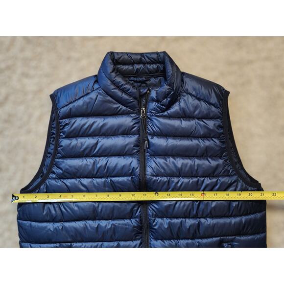 Aeropostale Navy Blue Puffer Vest Quilted Lightweight Size Medium - Picture 5 of 6